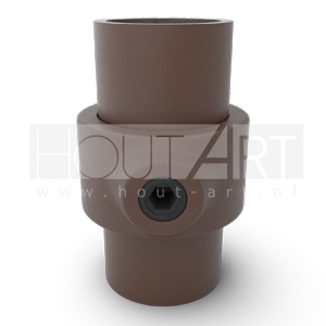 Steigerbuis koppeling Vintage Bruin borgring Type 60