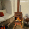 Bonfeu sfeerhaard tuinhaard corten vuur terrasverwarmer terrasverwarming van Hout-Art