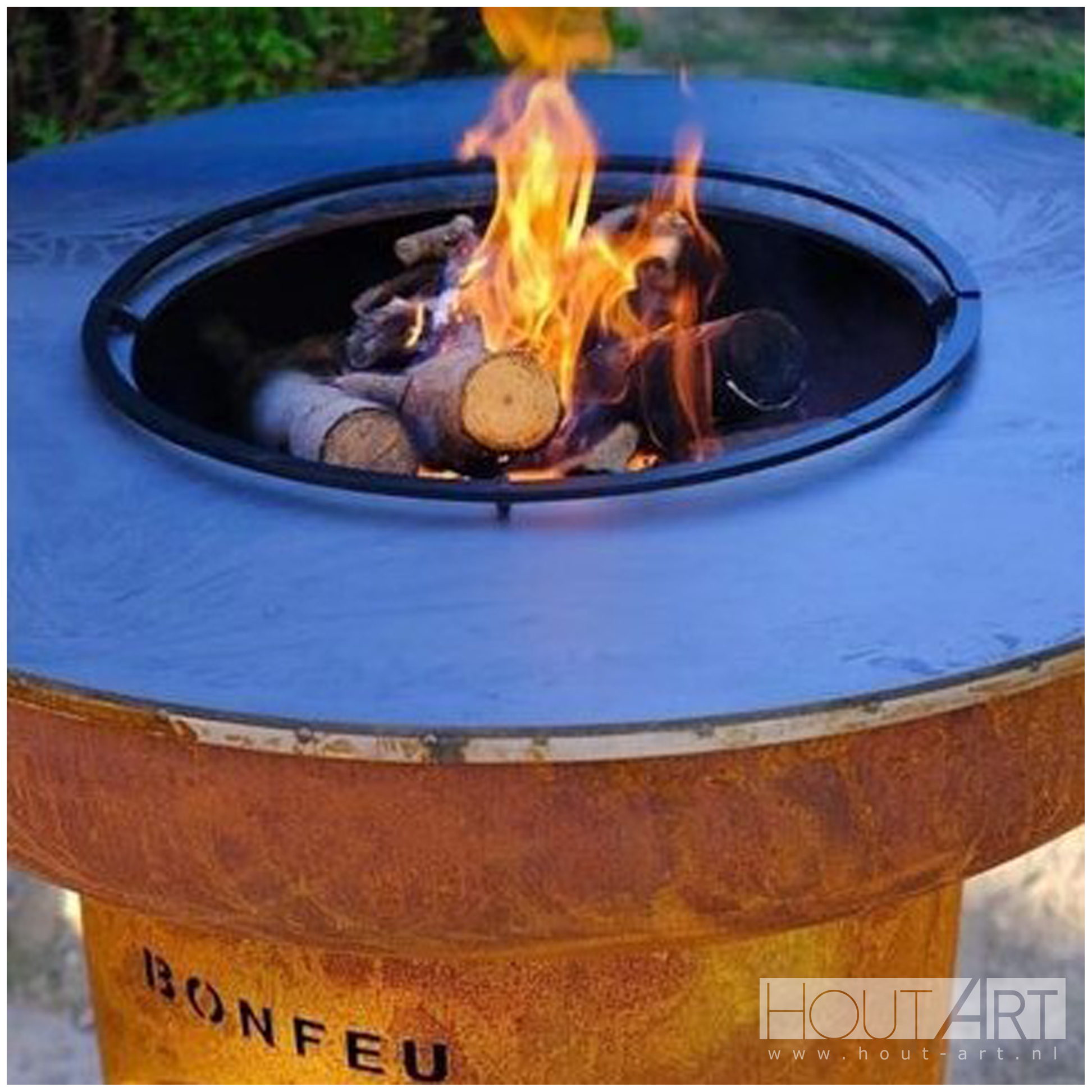 Foodbumper bonfeu bbq rand van Hout-Art.