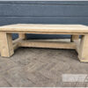 Salontafel kloostertafel kloosterframe xl steigerhout robuust van Hout-Art.