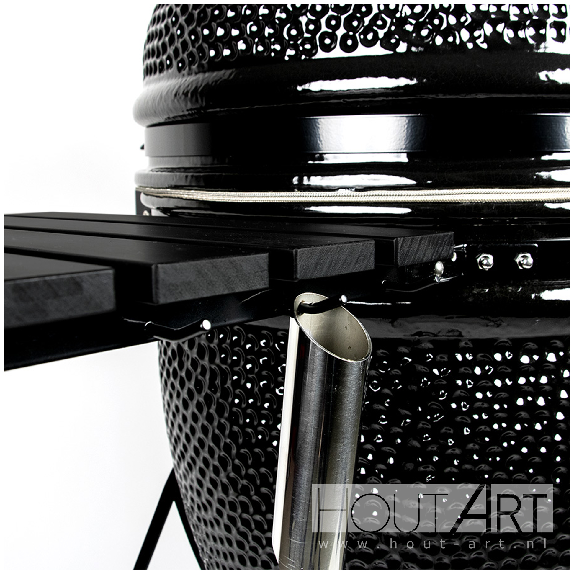 Yakiniku BBQ Egg black edition Large Kamado basic van Hout-Art.