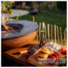 Bonfeu BBQ Bonbiza Island buitenkeuken staal cortenstaal plancha van Hout-Art.