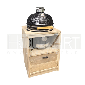Buitenkeuken LONE Luxe met lade voor Kamado / Egg Compact / Medium